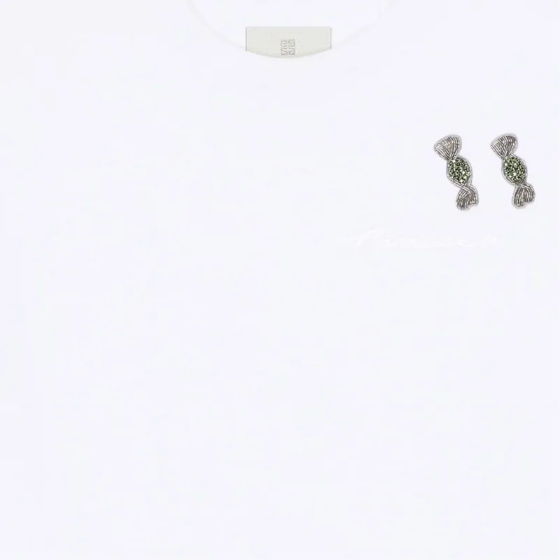 Givenchy SS25 T Shirt Men's White-3