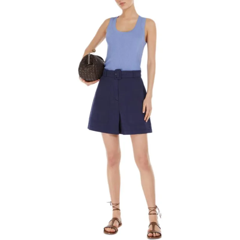 WEEKEND MaxMara Tank Top Women's Light Blue-1