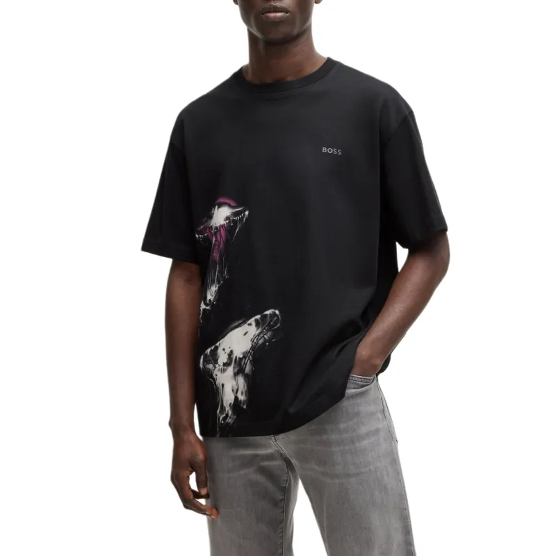 HUGO BOSS Graphic print T shirt-1