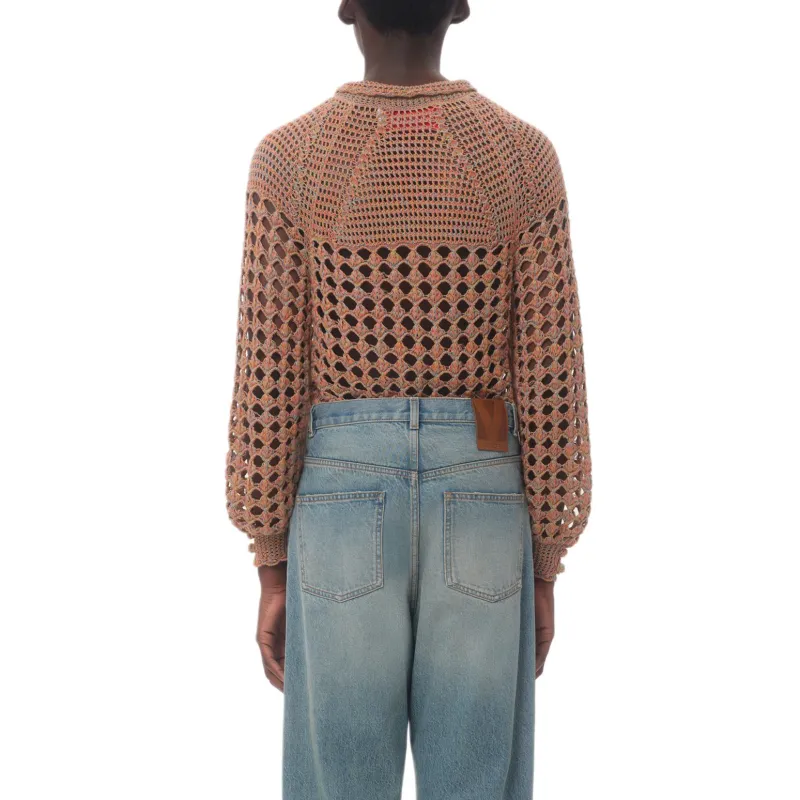 Valentino Perforated Knitted Shirt-2