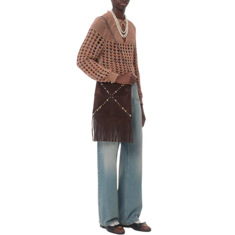 Valentino Perforated Knitted Shirt-3