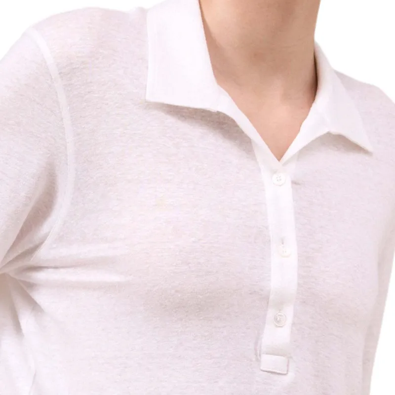 FEDELI Polo Shirt Women's Beige-5
