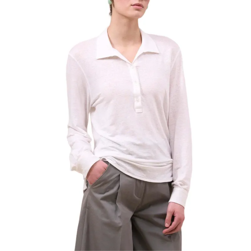 FEDELI Polo Shirt Women's Beige-2