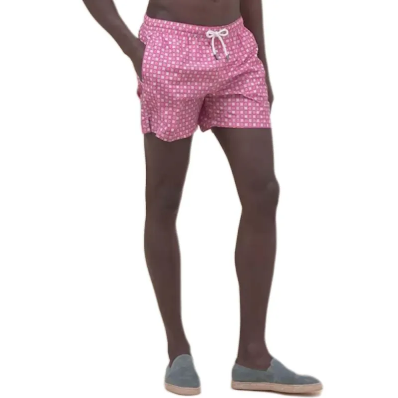 FEDELI Printed Swimming Shorts-4