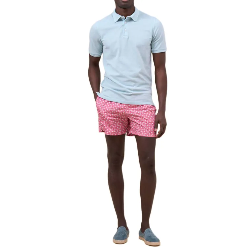 FEDELI Printed Swimming Shorts-2
