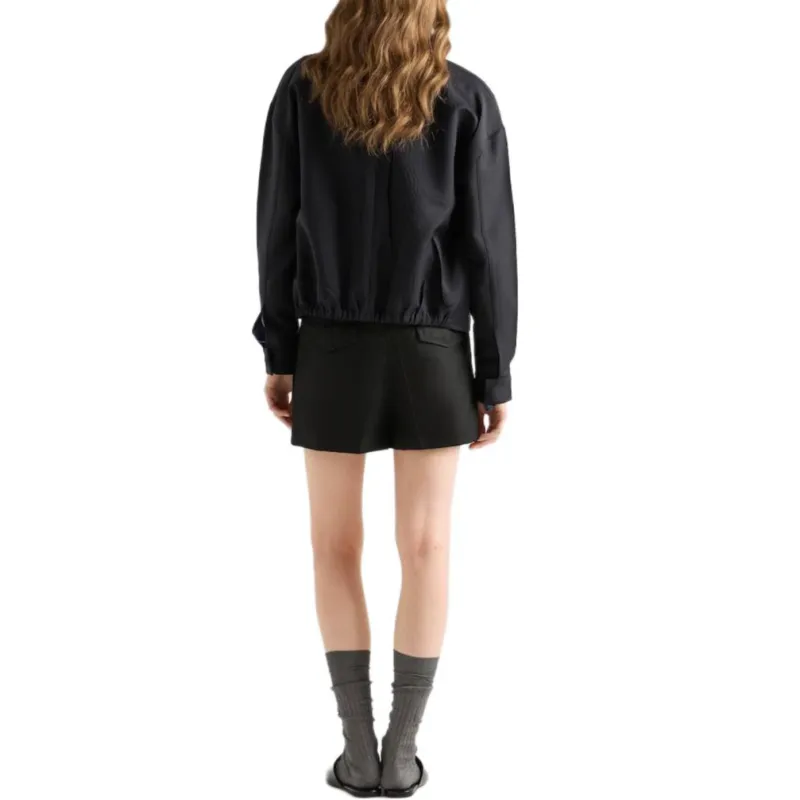 PRADA High waisted Tailored Shorts-2