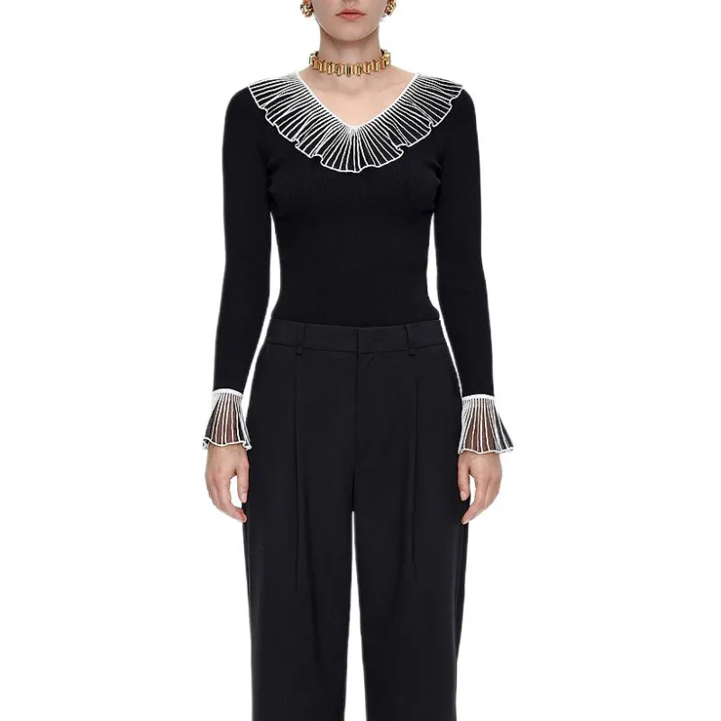 KARL LAGERFELD SS25 Knitwear Women's Black-3