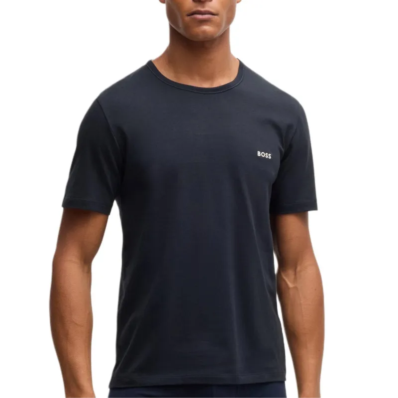 HUGO BOSS T Shirt Men's 3 Pack Gray+Dark Blue+Light Blue-1
