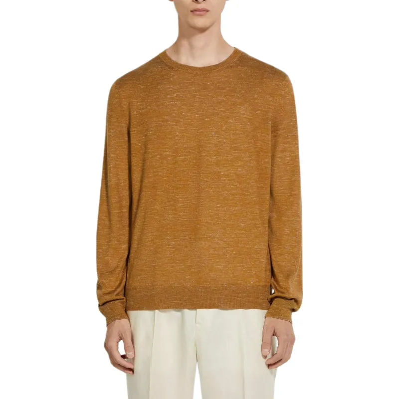 Ermenegildo Zegna Mélange Crew neck Sweater-1