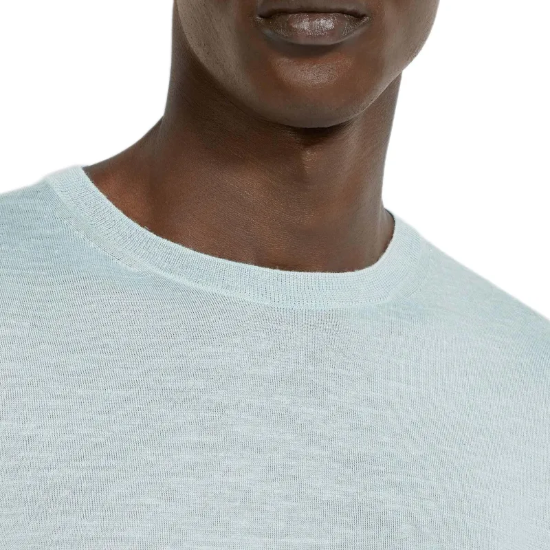 Ermenegildo Zegna Mélange Crew neck Sweater-4