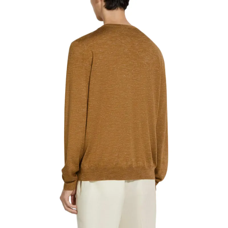 Ermenegildo Zegna Mélange Crew neck Sweater-3