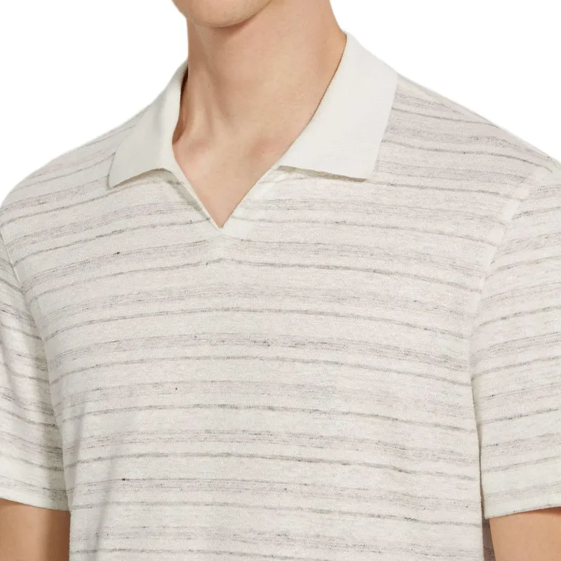 Ermenegildo Zegna Cotton silk Polo Shirt-4