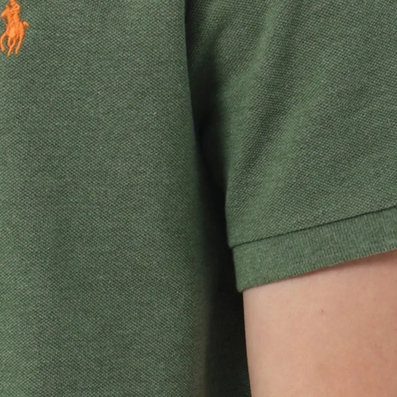 Polo Ralph Lauren Logo Embroidered Straight Hem Polo Shirt-5