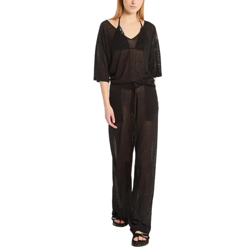PAROSH Knitwear Women's Black-1