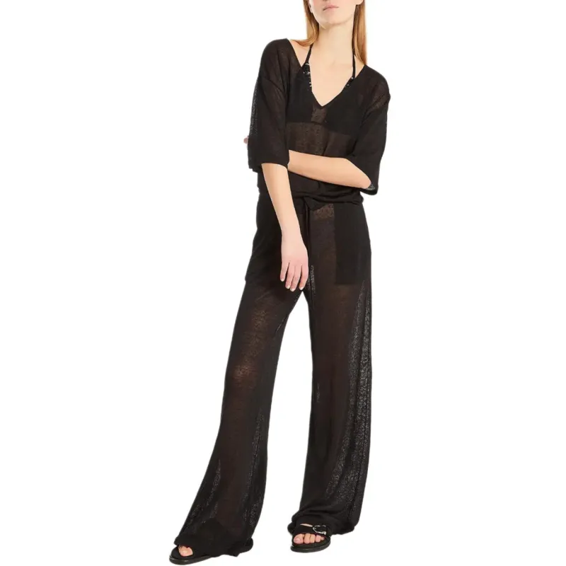 PAROSH Knitwear Women's Black-3