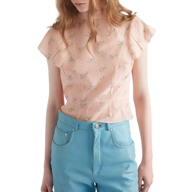 PRADA T Shirts Women's Pink-2