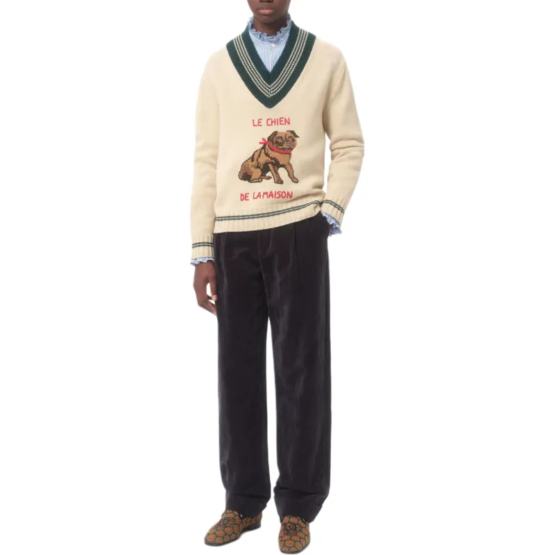 Valentino SS25 Casual Pants Men's Black-1