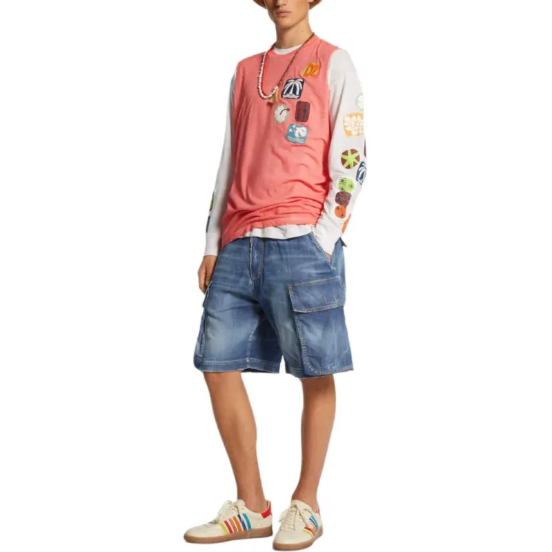 DSQUARED 2 Summer Lovers T shirt-4