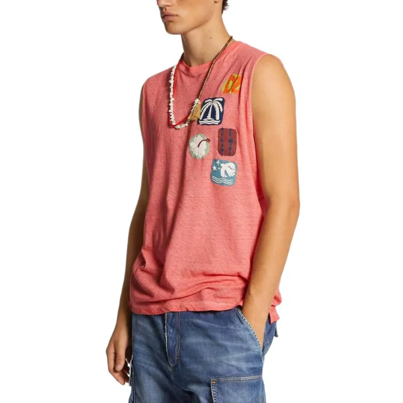 DSQUARED 2 Summer Lovers T shirt-2