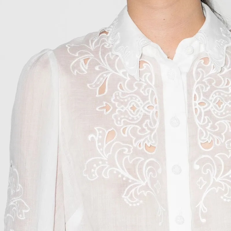 Zimmermann FW21 Shirt Women's White-1