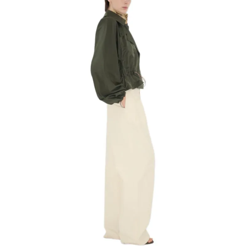 Burberry SS25 Trench Coat Women's Green-3