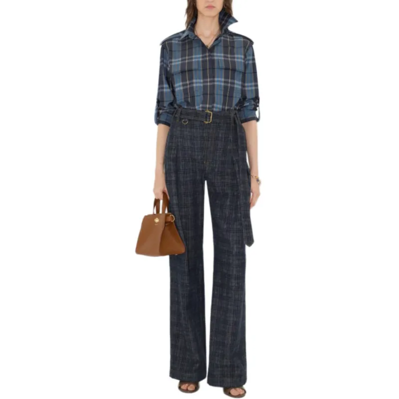 Burberry SS25 Jeans Women's Indigo-1