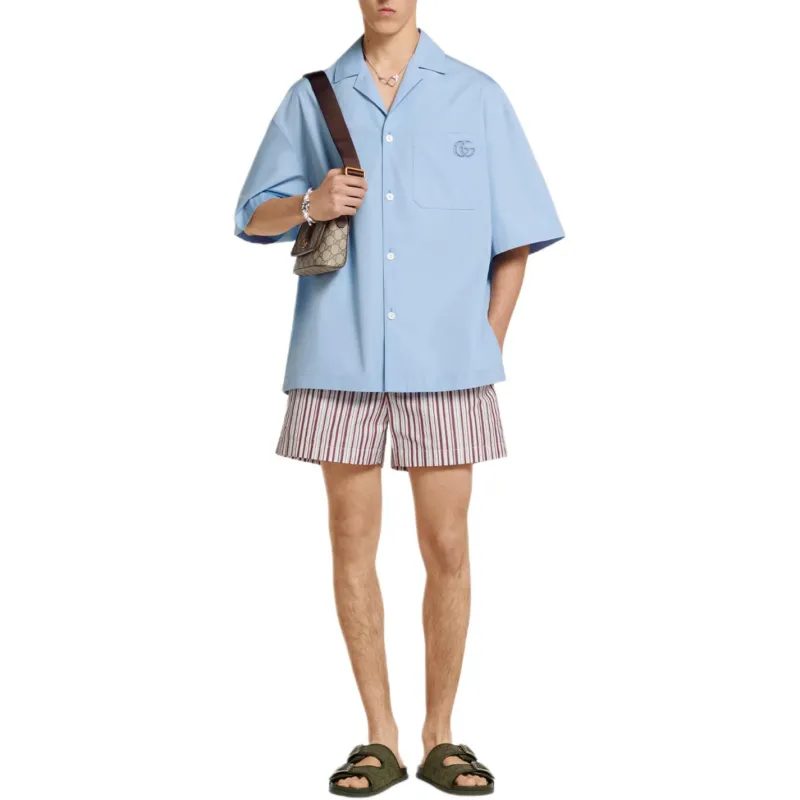 GUCCI FW25 Casual Shorts Men's White-1