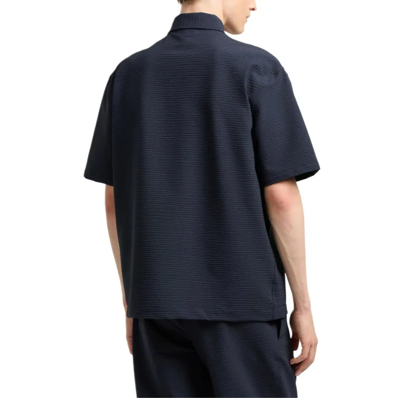 EMPORIO ARMANI Shirt Men's Marine Blue-3