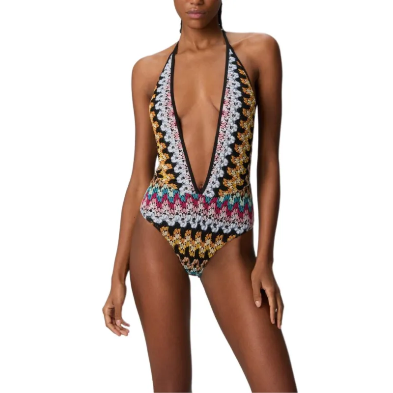 MISSONI Crochet knit Swimsuit-1