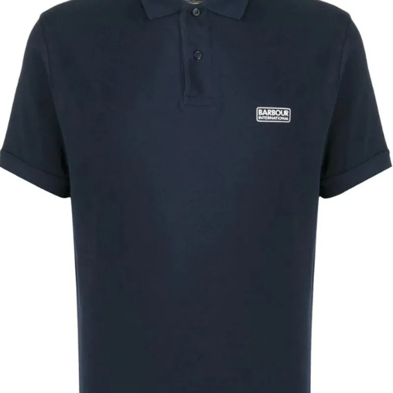 BARBOUR Polo Shirt Men's Dark Blue-4