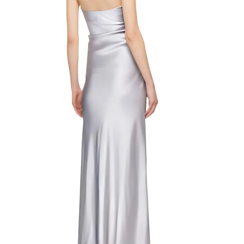 CHRISTOPHER ESBER Sleeveless Dress Women's Silver-4