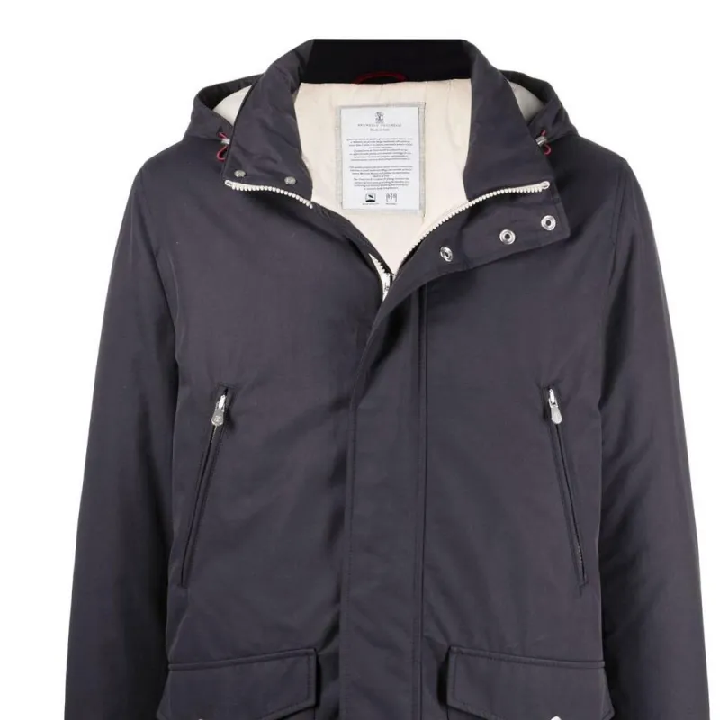 Brunello Cucinelli FW22 Jackets & Coats Men's Marine Blue-4
