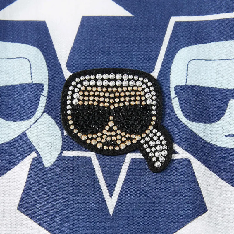 KARL LAGERFELD FW24 Shirt Men's Blue-1