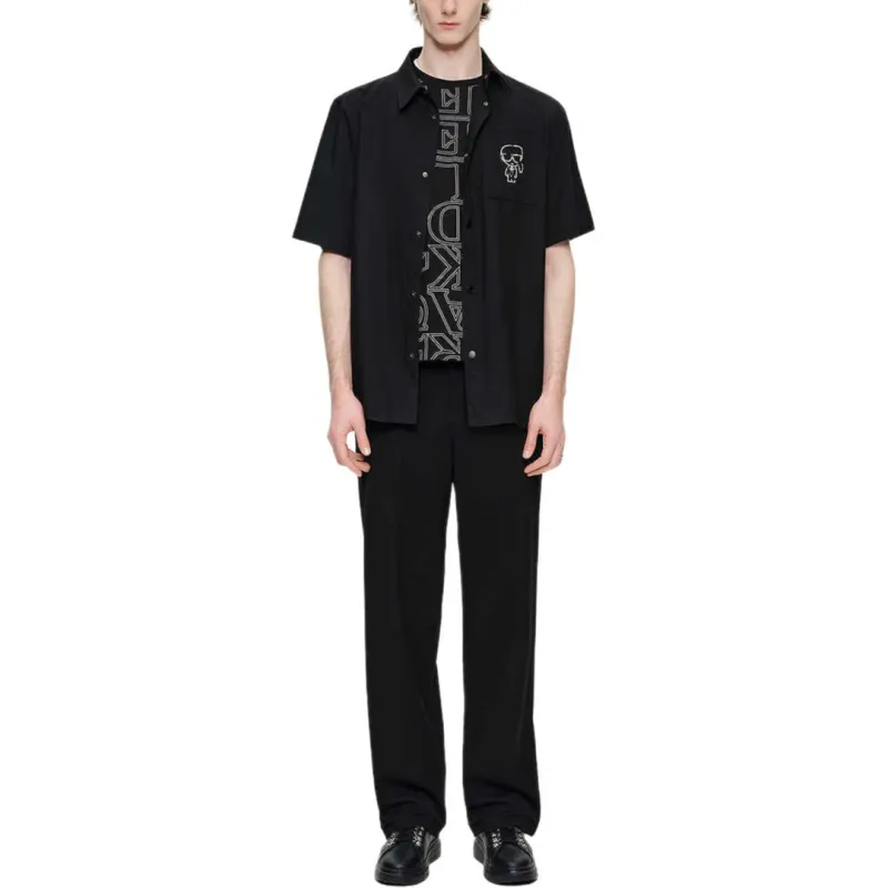 KARL LAGERFELD Shirt Men's Black-1