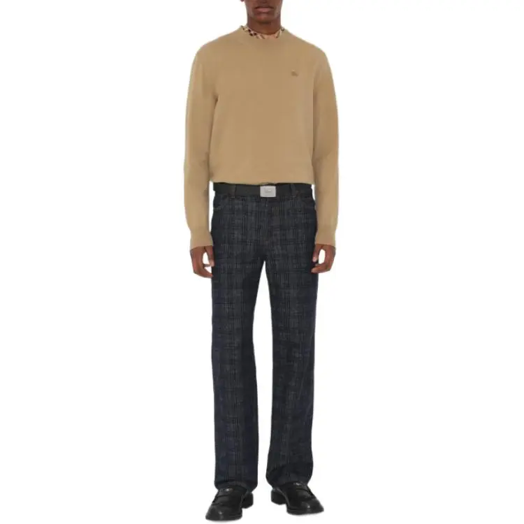 Burberry Cashmere Sweater Men's Linen-1