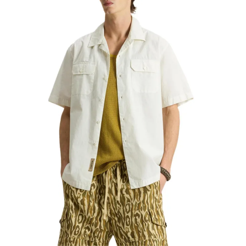 WOOLRICH Garment dyed Cotton Shirt-2
