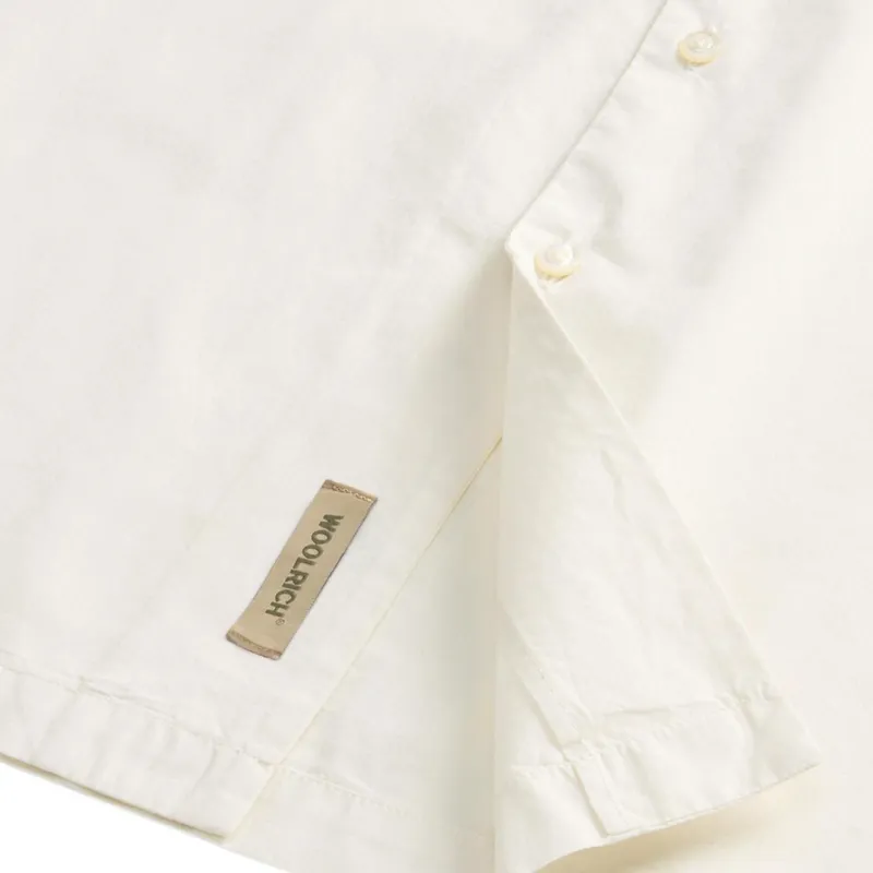 WOOLRICH Garment dyed Cotton Shirt-6
