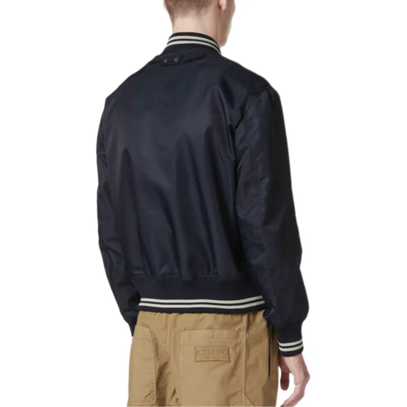 Iceberg SS25 Jackets Coats Men's Blue-3