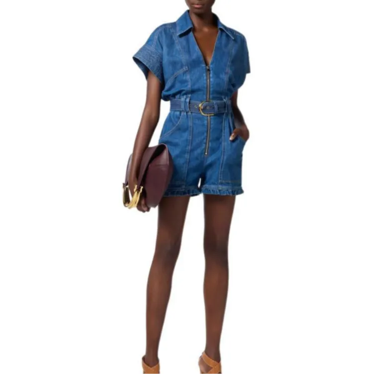Elisabetta Franchi Bodysuits Women's Blue-1