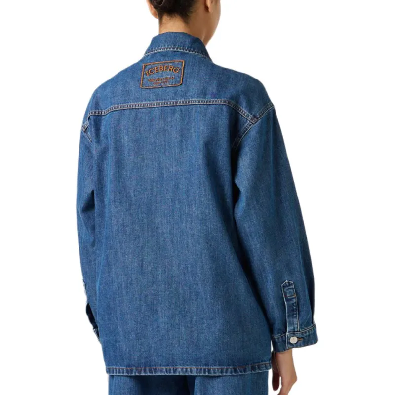 Iceberg SS25 Denim Jacket Women's Indigo-3