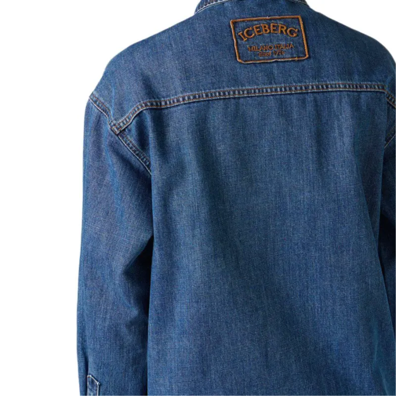 Iceberg SS25 Denim Jacket Women's Indigo-4