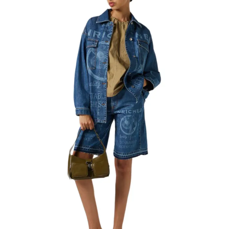 Iceberg SS25 Denim Jacket Women's Indigo-2