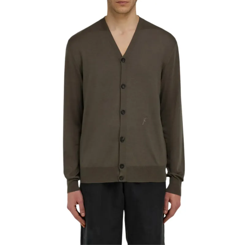 Ferragamo Ribbed Cardigan-1