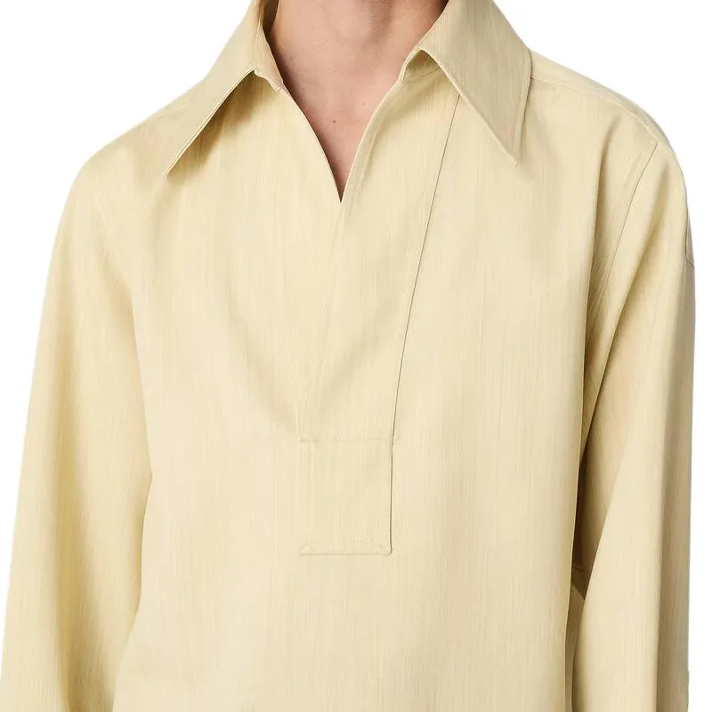 Bottega Veneta SS25 Shirt Men's Yellow-3
