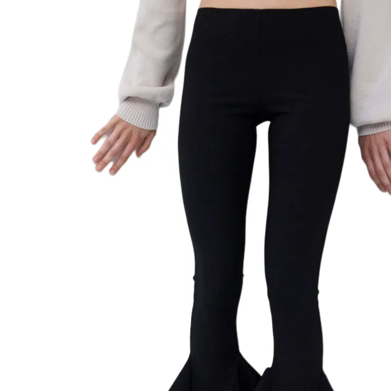 Nensi Dojaka Cropped Flared Trousers-4