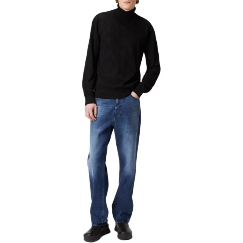 MISSONI Tone On Tone Chevron Turtleneck Pullover-1
