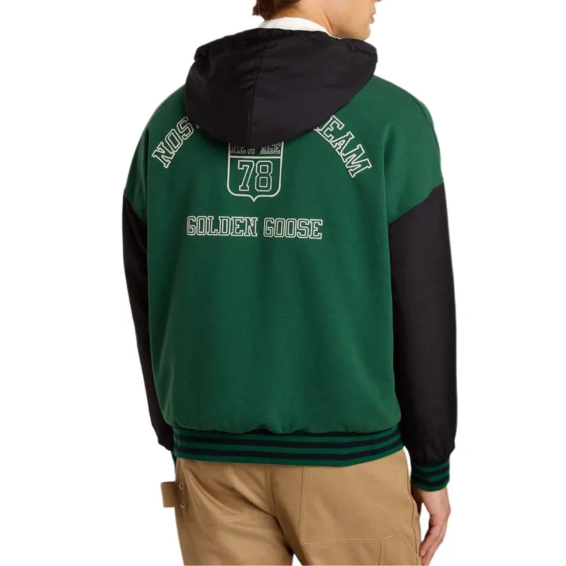 Golden Goose Reversible Zip up Hoodie-5