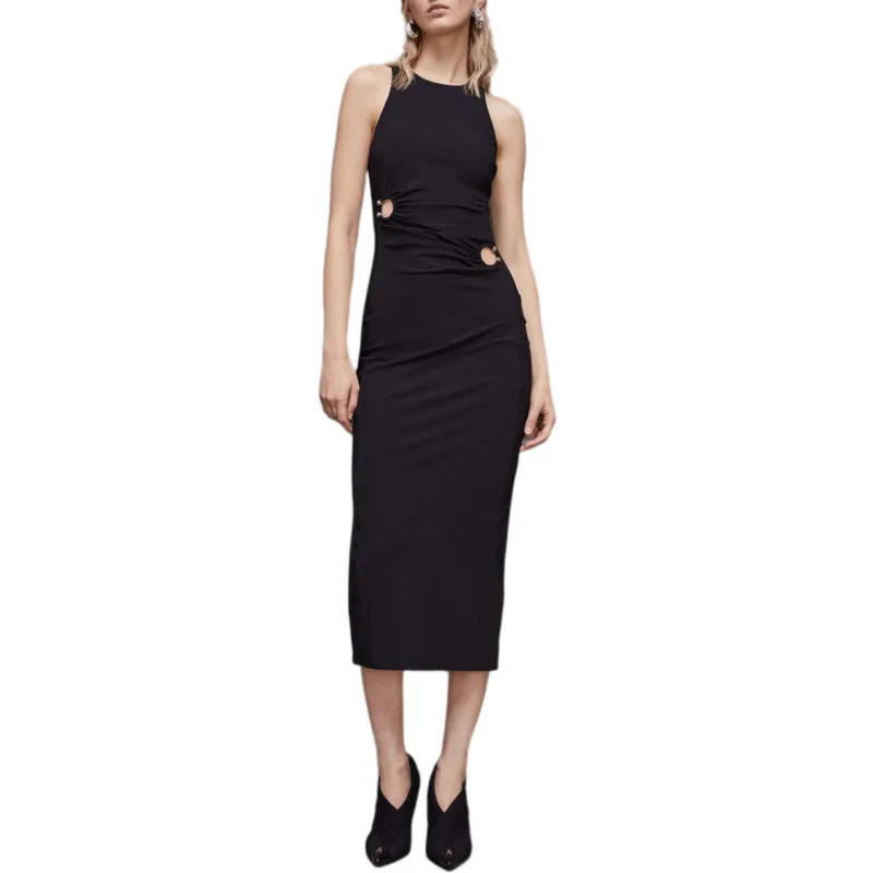 Patrizia Pepe Piercing detail Midi Dress-1