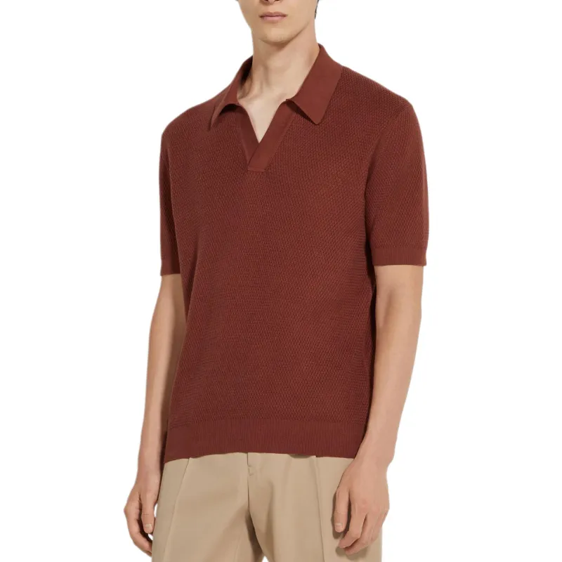 Ermenegildo Zegna Cotton Polo Shirt-3