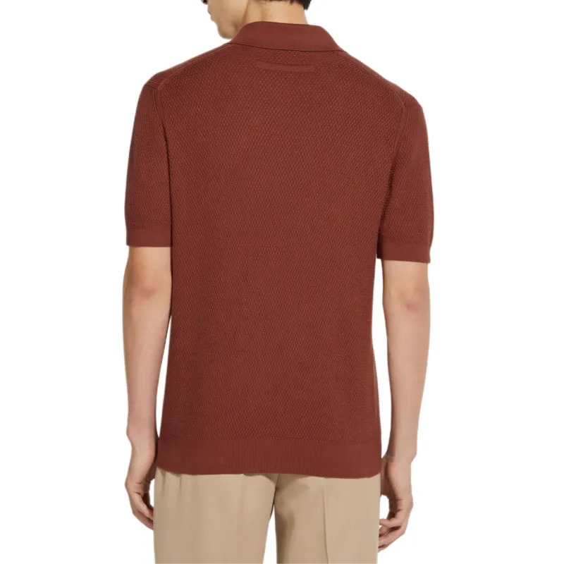 Ermenegildo Zegna Cotton Polo Shirt-2